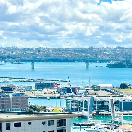 Gorgeous Seaview 2 Bedroom Apartment In Auckland Cbd Exteriör bild
