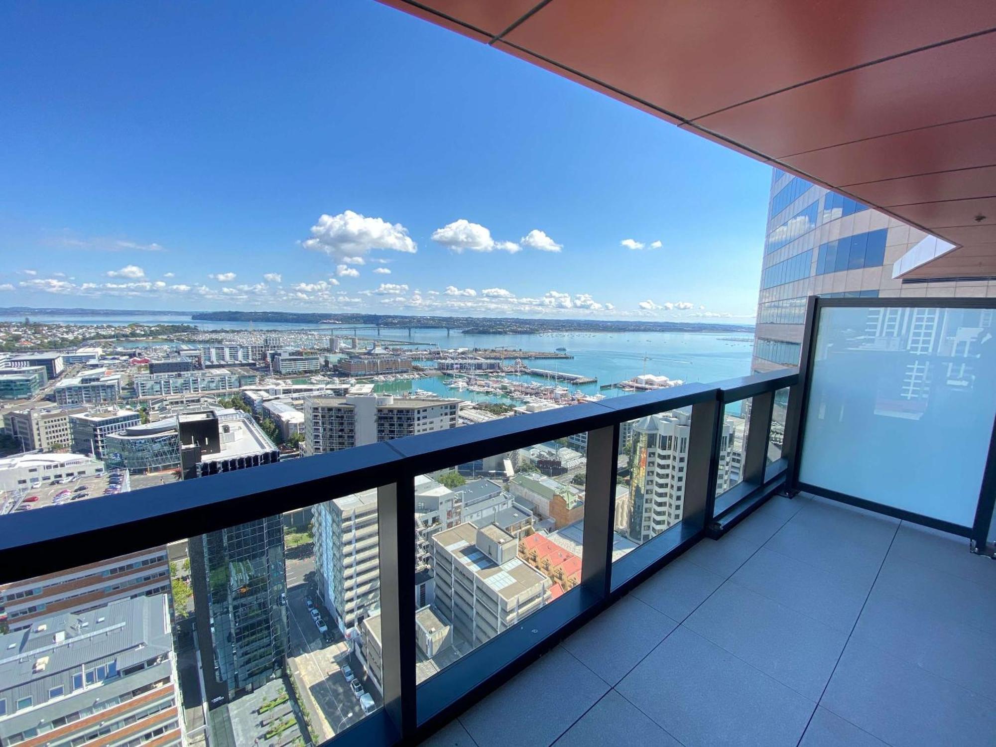 Gorgeous Seaview 2 Bedroom Apartment In Auckland Cbd Exteriör bild