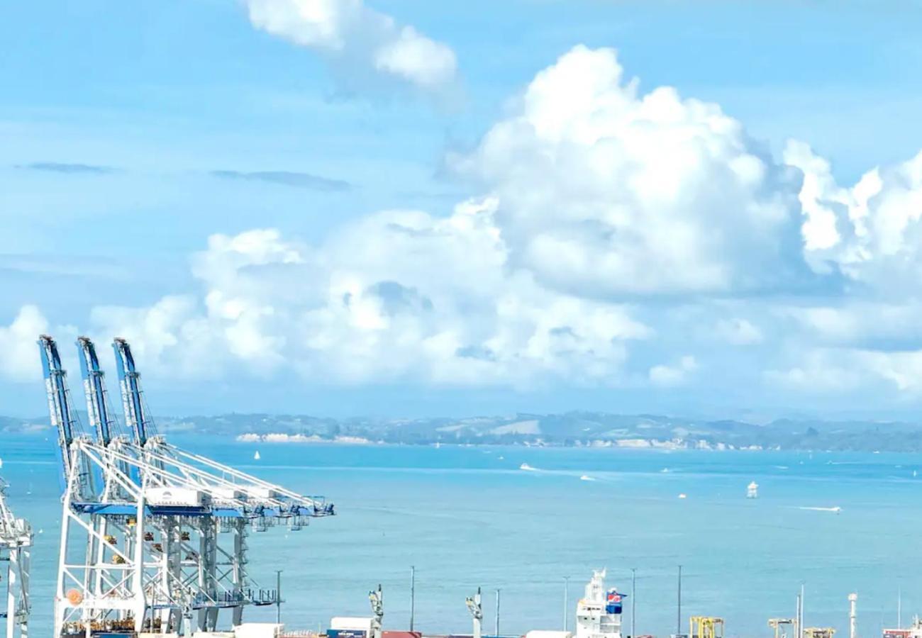 Gorgeous Seaview 2 Bedroom Apartment In Auckland Cbd Exteriör bild