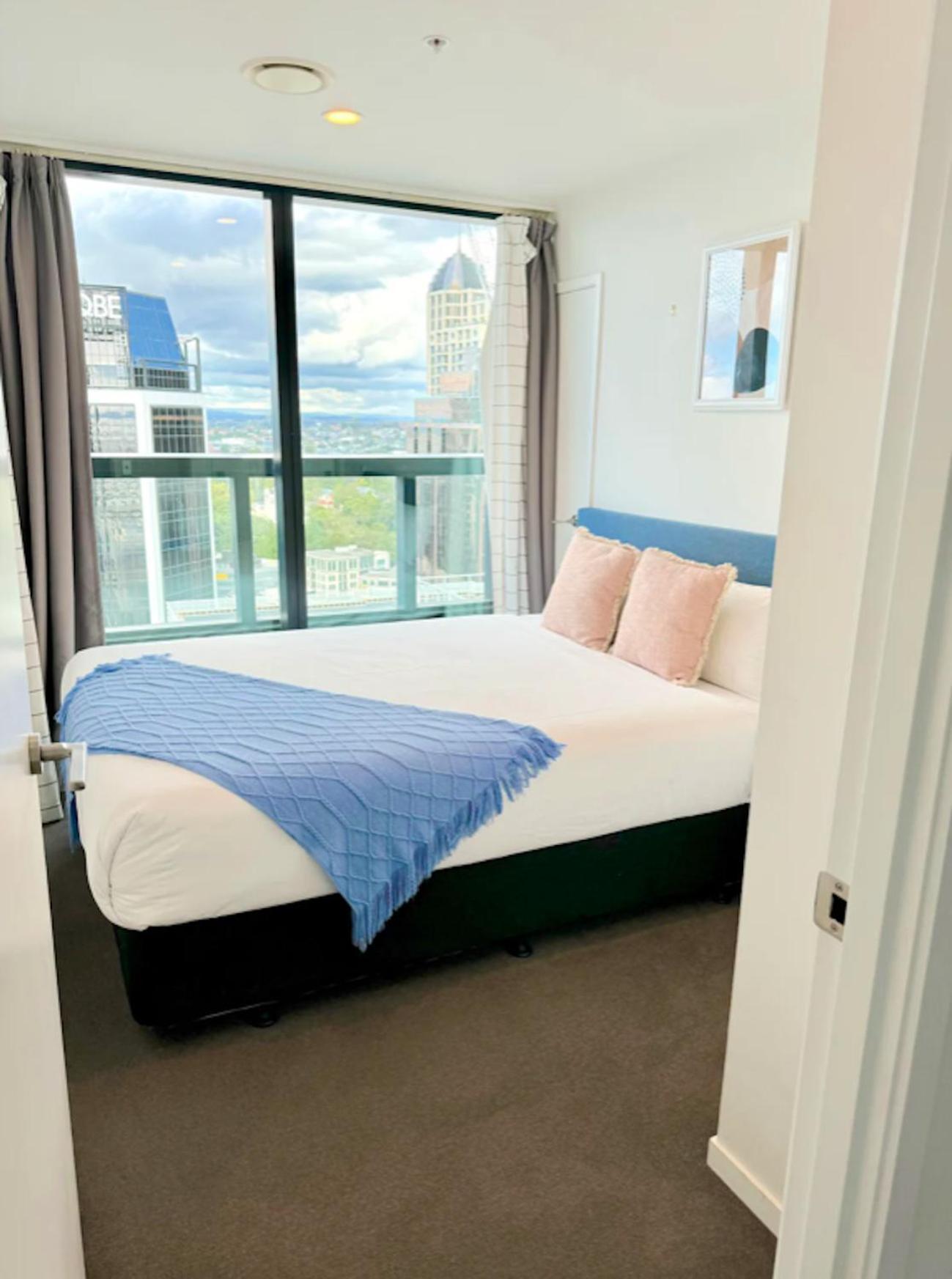 Gorgeous Seaview 2 Bedroom Apartment In Auckland Cbd Exteriör bild