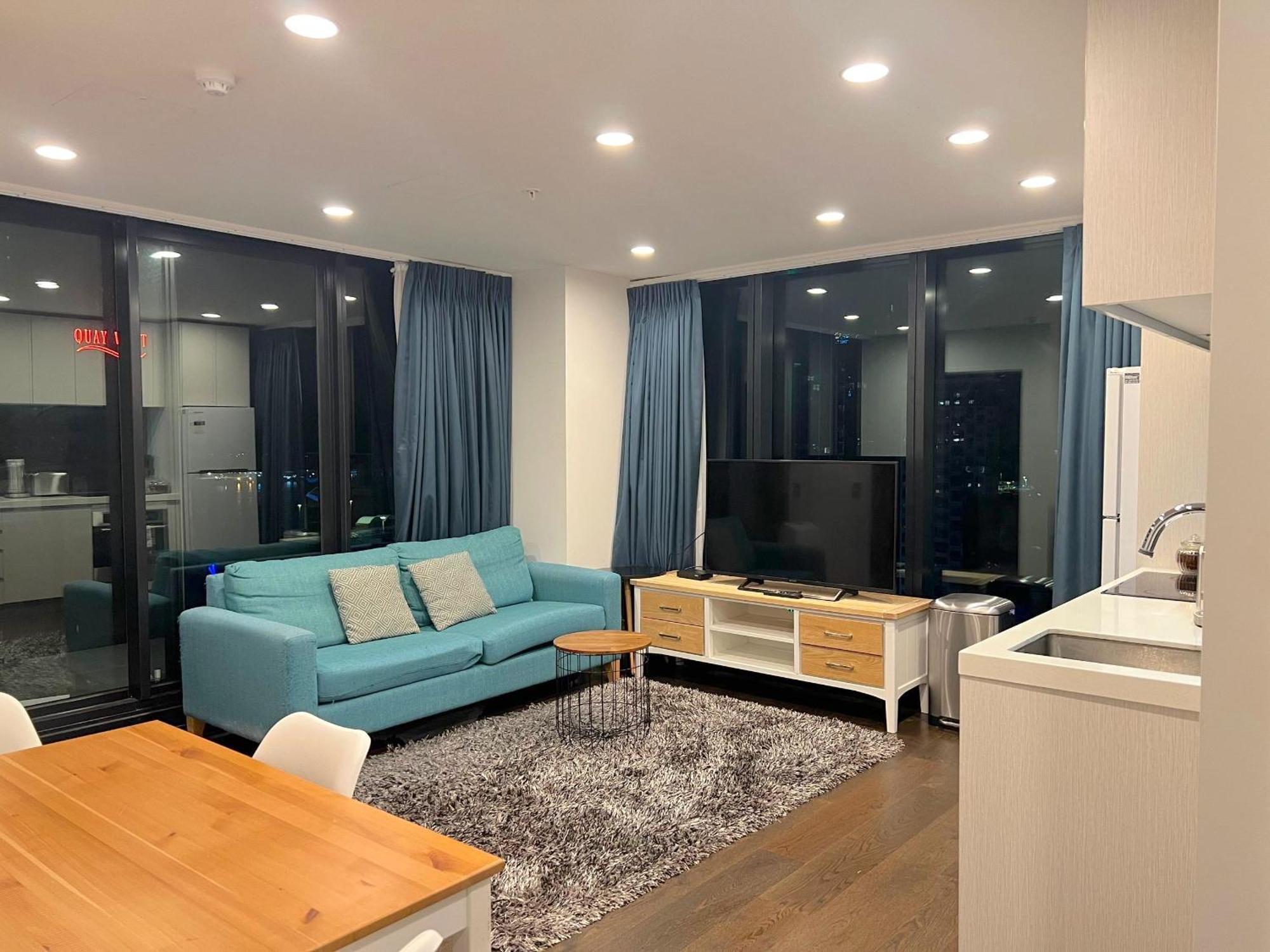 Gorgeous Seaview 2 Bedroom Apartment In Auckland Cbd Exteriör bild