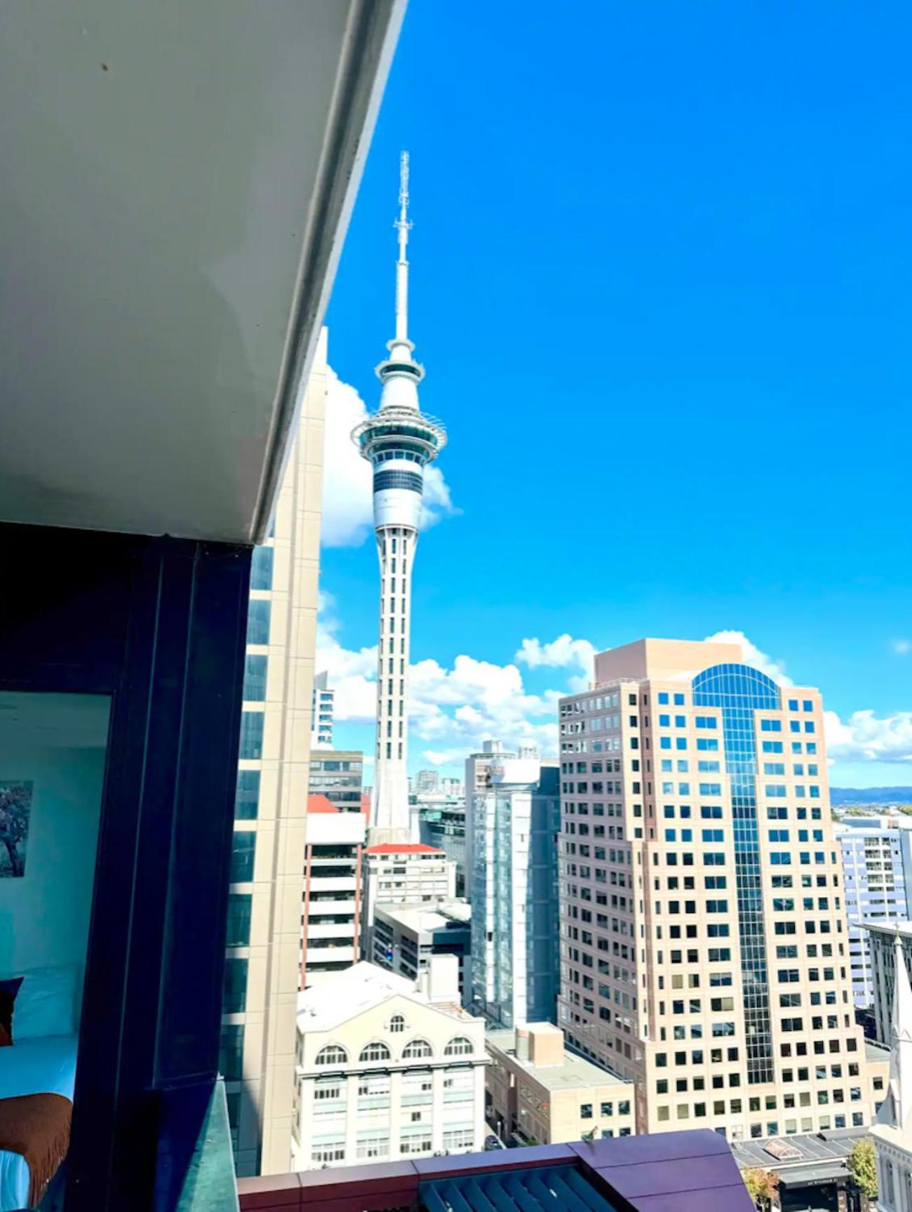Gorgeous Seaview 2 Bedroom Apartment In Auckland Cbd Exteriör bild