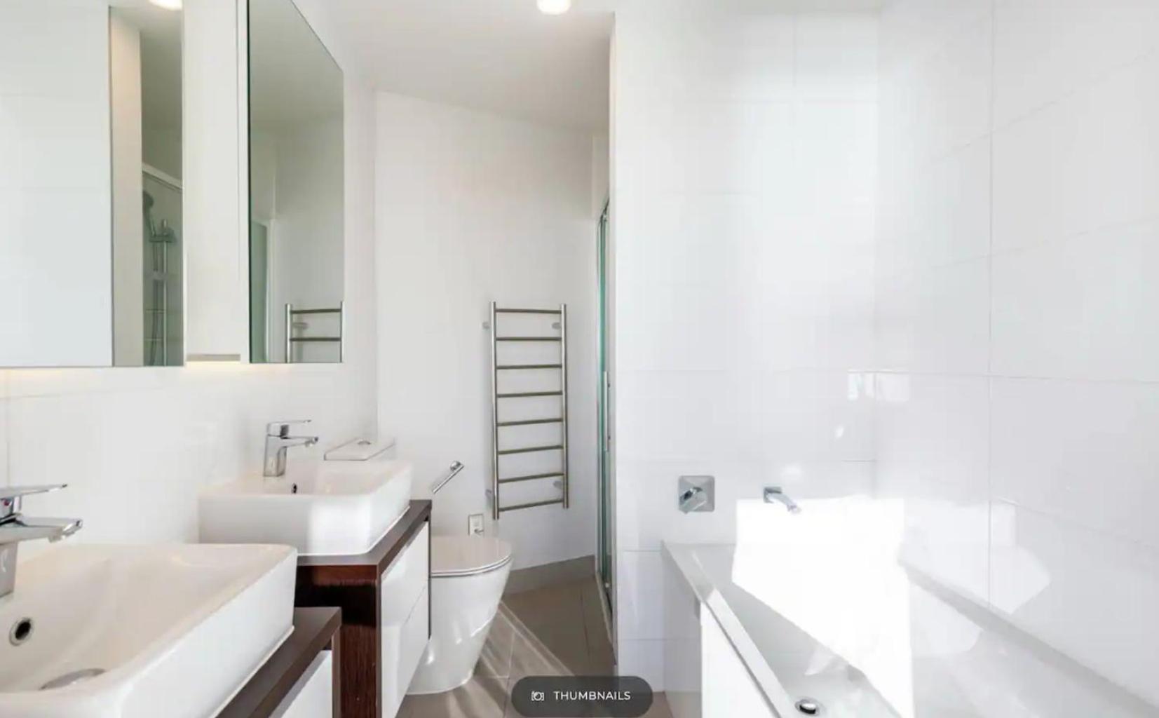 Gorgeous Seaview 2 Bedroom Apartment In Auckland Cbd Exteriör bild
