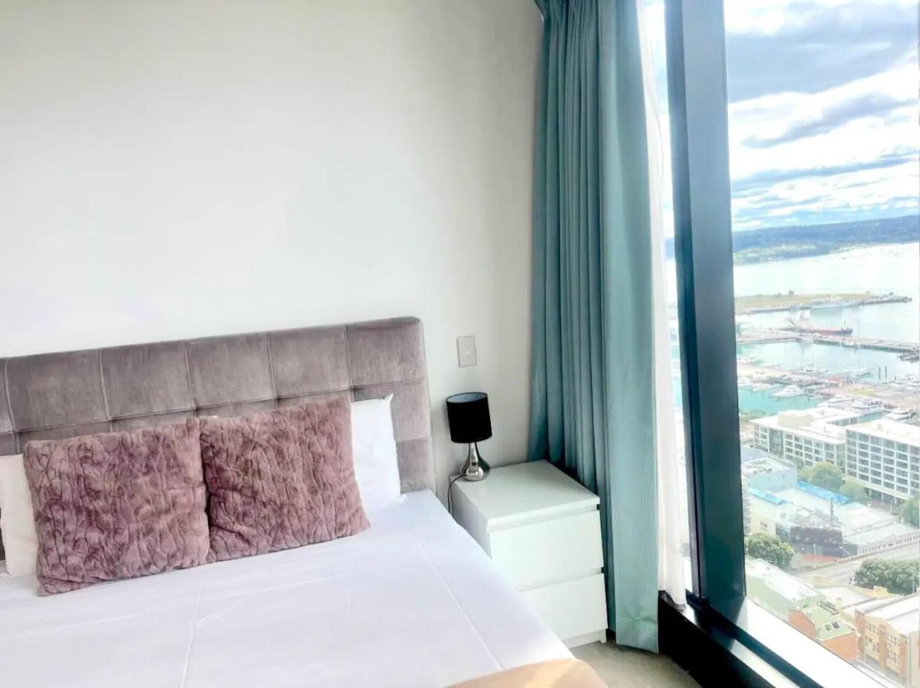 Gorgeous Seaview 2 Bedroom Apartment In Auckland Cbd Exteriör bild