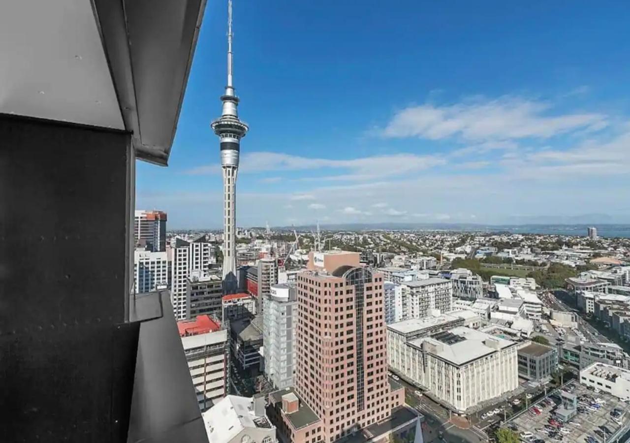 Gorgeous Seaview 2 Bedroom Apartment In Auckland Cbd Exteriör bild