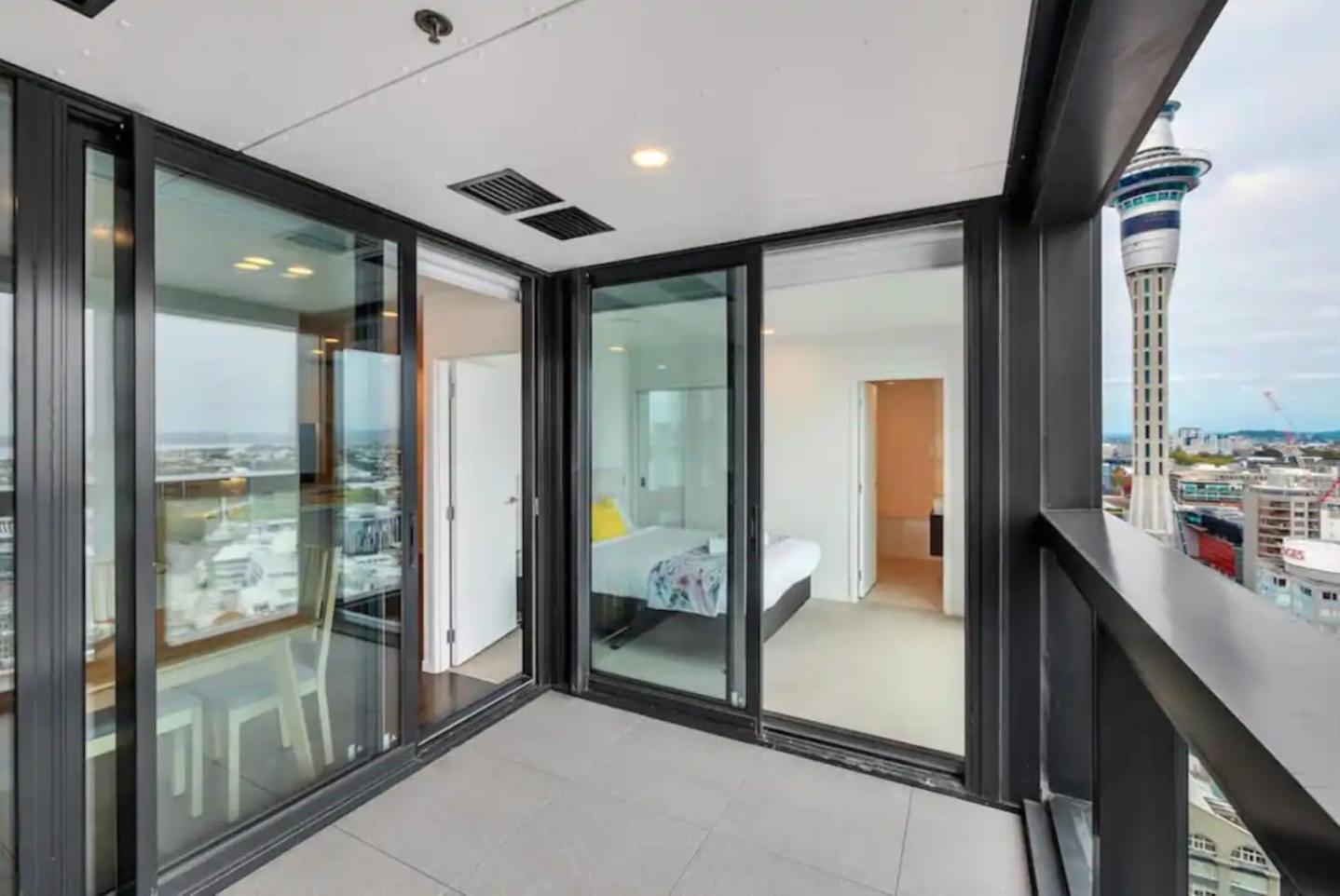 Gorgeous Seaview 2 Bedroom Apartment In Auckland Cbd Exteriör bild