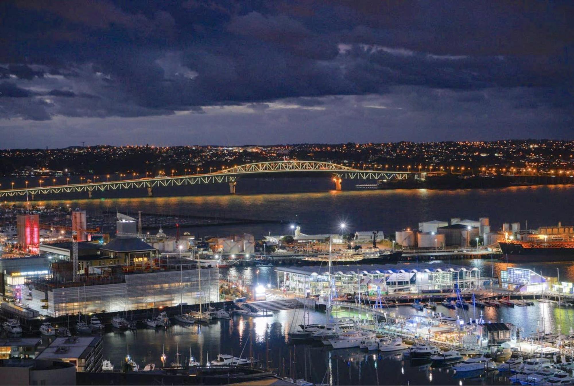 Gorgeous Seaview 2 Bedroom Apartment In Auckland Cbd Exteriör bild